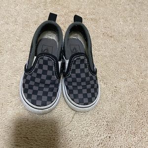 Vans toddler slip on sneakers